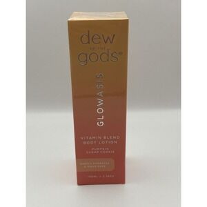 Dew of the Gods Glowasis Vitamin Blend Body Lotion Pumpkin Sugar Cookie 100ml